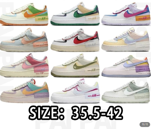 Air Force 1 Low Shadow 3A Batch Size:35.5-42