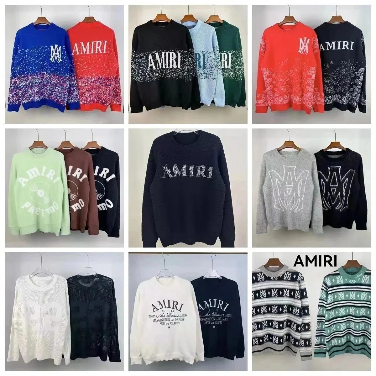 Amiri Gradient Sweater