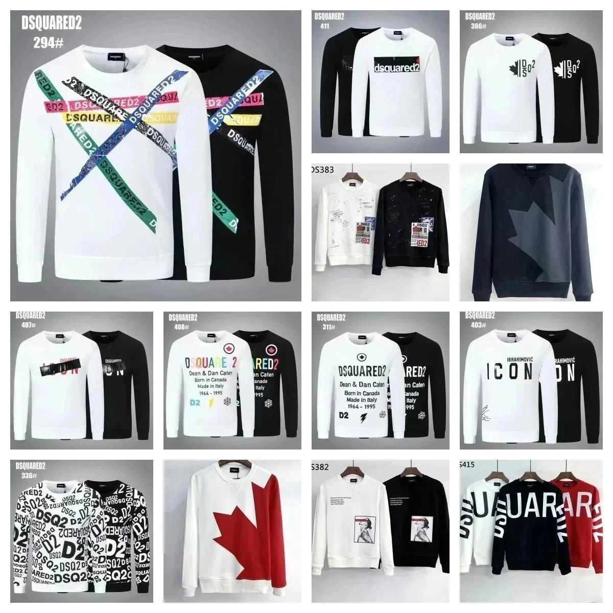 Dsquared2 294# Hoodies