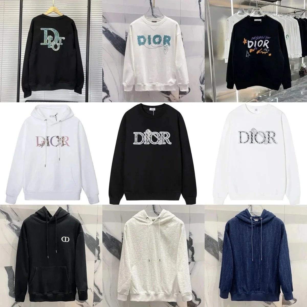 Dior LongSleeve Sweatshirt